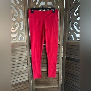 Women’s Red Leggings- Size L